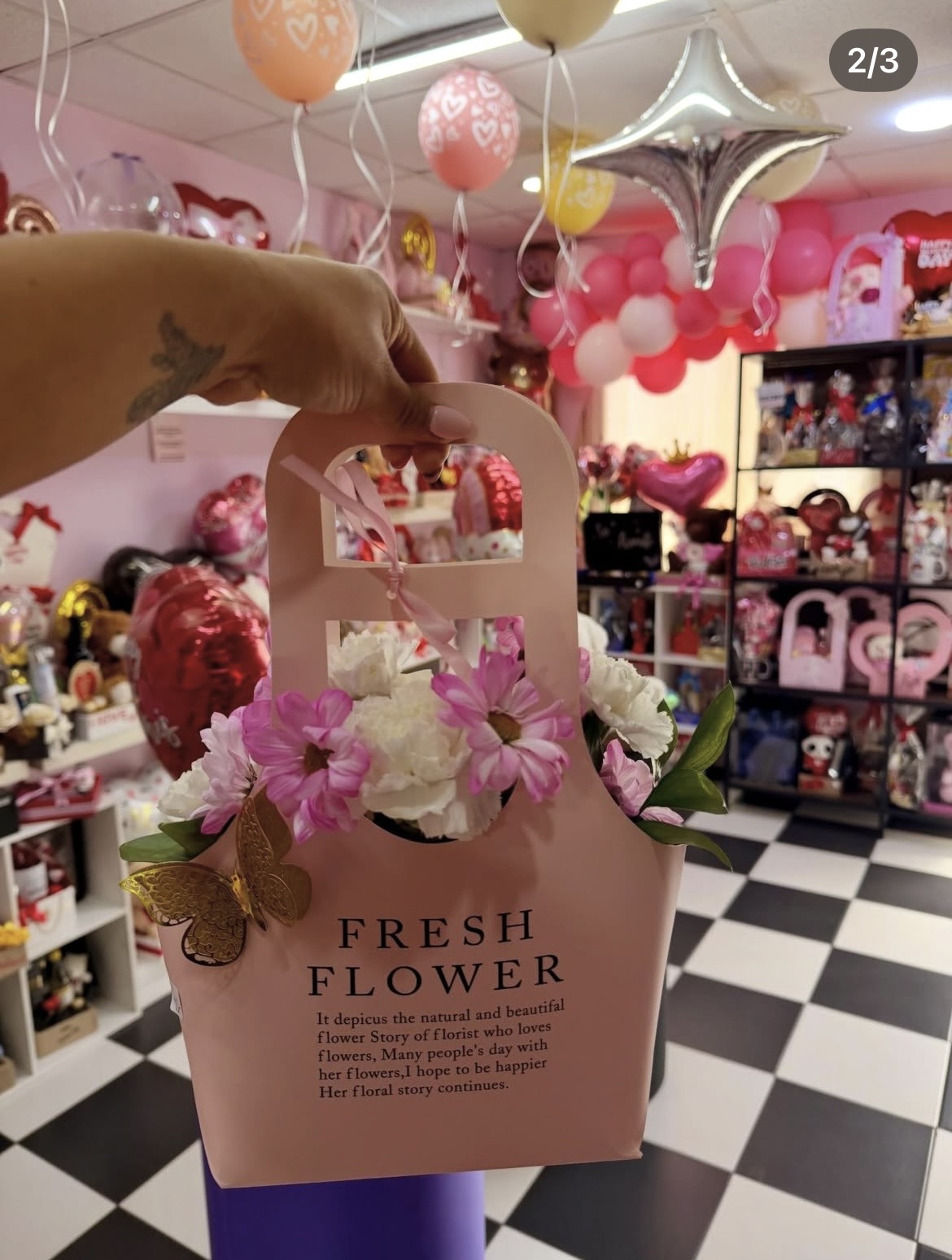 Fresh Flower Bag