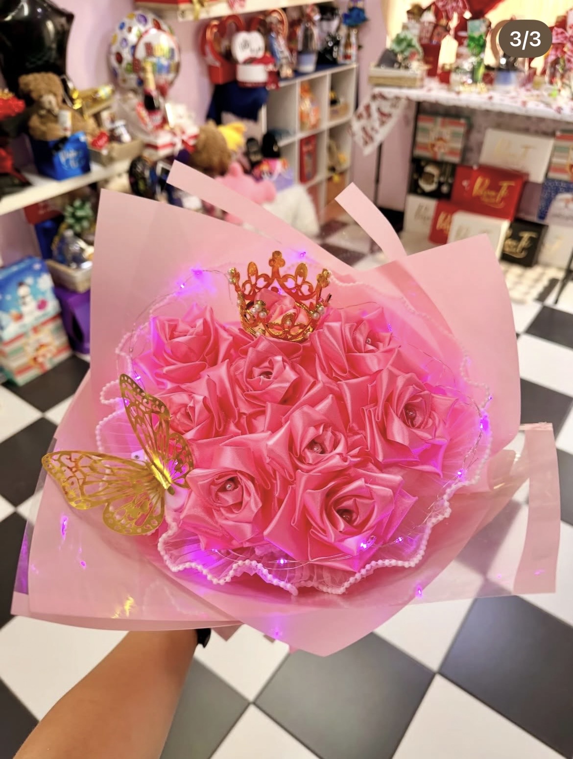 Princesa de Rosas LED